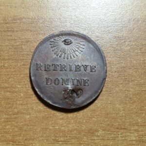 ITALIA MILAN? FICHA CARIDAD "RETRIBVIE DOMINE - IN CIBVS PAVPERVM" SIG XVIII XIX