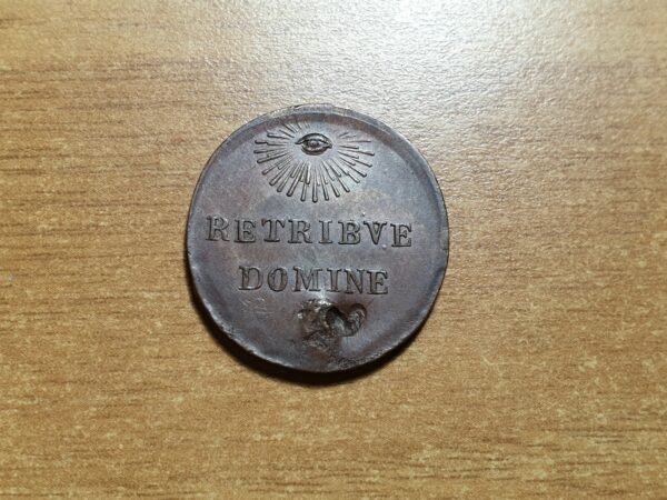 ITALIA MILAN? FICHA CARIDAD "RETRIBVIE DOMINE - IN CIBVS PAVPERVM" SIG XVIII XIX