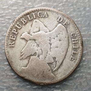 CHILE SANTIAGO 20 CENTAVOS 1913 BC