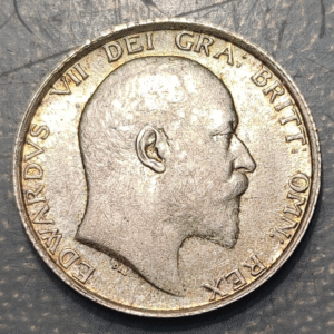 GRAN BRETAÑA GREAT BRITAIN EDWARD VII SHILLING 1910
