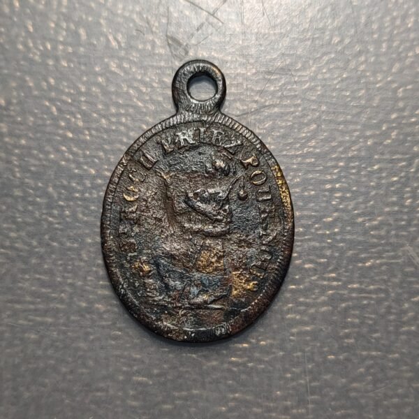 MEDALLA RELIGIOSA SAN ROQUE 30x20mm