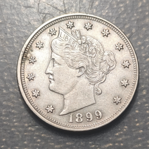 USA ESTADOS UNIDOS EEUU UNITED STATES 5 CENTS 1899 NICKEL