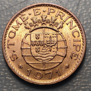 SANTO TOME Y PRINCIPE 1 ESCUDO 1971 SC UNC