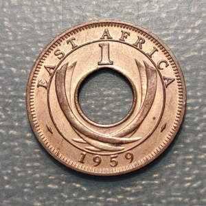 BRITISH EAST AFRICA 1 CENT 1959 UNC