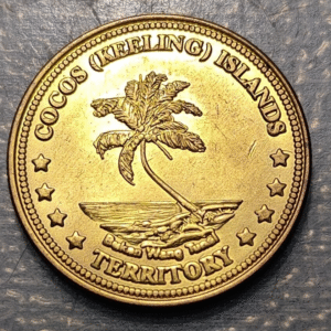 KEELING COCOS ISLANDS 2 DOLLARS 2004