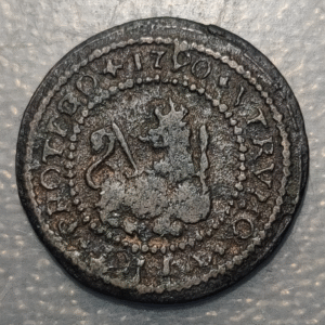 ESPAÑA BARCELONA FELIPE V 2 MARAVEDIS 1720