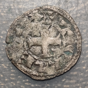 ESPAÑA TOLEDO ALFONSO I DE ARAGON DINERO (1109-1126)