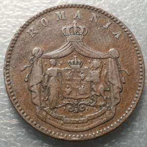 RUMANIA ROMANIA 10 BANI 1867 MBC-