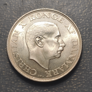DINAMARCA DENMARK 2 KRONER 1945 SC UNC