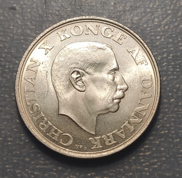 DINAMARCA DENMARK 2 KRONER 1945 SC UNC