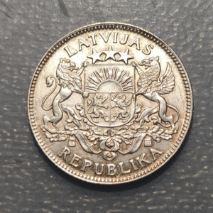 LETONIA LATVIA 1 LATS 1924 EBC+