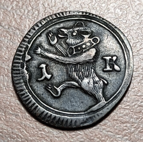 SUIZA SWITZERLAND ST GALLEN 1 KREUZER (1720-1790) 0,65g MBC