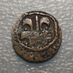 ESPAÑA VALENCIA CARLOS II DINER (1665-1700)