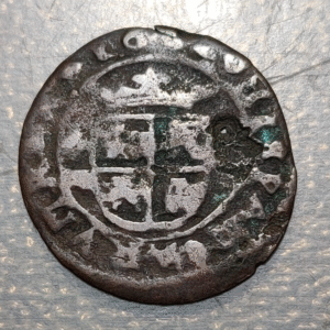 FALSA DE EPOCA ESPAÑA FELIPE IV 8 MARAVEDIS SF (NO SE APRECIA) FALSA DE EPOCA