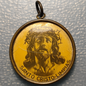 MEDALLA RELIGIOSA PARROQUIA DE LIMPIAS (SANTANDER) / SANTO CRISTO DE LIMPIAS