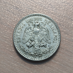 MEXICO 50 CENTAVOS 1937 MBC