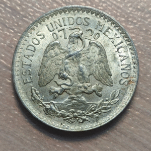MEXICO 50 CENTAVOS 1944 SC UNC