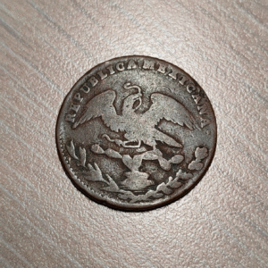 MEXICO 1/4 REAL 1831 BC