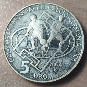 SAN MARINO 5 EURO 2004 MUNDIAL FUTBOL FOOTBALL ALEMANIA 2006 SC-