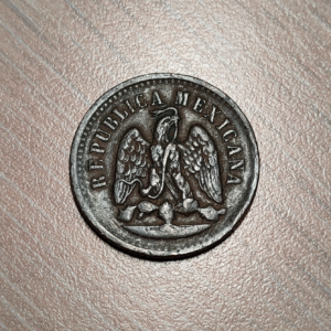 MEXICO 1 CENTAVO 1892 MBC