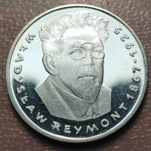 POLONIA POLAND 100 ZLOTYCH 1977 WLADYSLAW REYMONT SC UNC