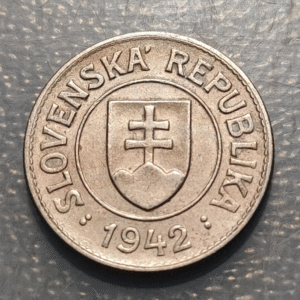 ESLOVAQUIA SLOVAKIA 1 KORUNA 1942 EBC