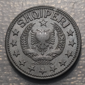 ALBANIA 1 LEK 1957 EBC