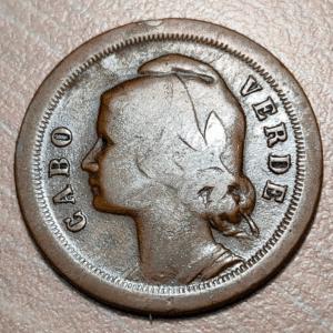 CABO VERDE 20 CENTAVOS 1930 KM 3 MBC-