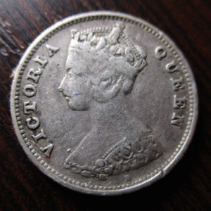 CHINA HONG KONG VICTORIA 10 CENTS 1897 H PLATA MBC+