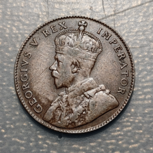 CHIPRE CYPRUS GEORGE V 1/4 PIASTRA 1/4 PIASTRE 1926 MBC-/MBC