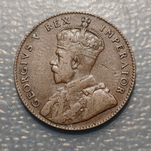 CHIPRE CYPRUS GEORGE V 1/4 PIASTRA 1/4 PIASTRE 1922 FECHA ESCASA MBC