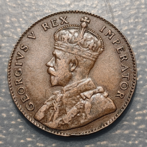 CHIPRE CYPRUS GEORGE V 1/4 PIASTRA 1/4 PIASTRE 1922 FECHA ESCASA MBC-