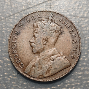 CHIPRE CYPRUS GEORGE V 1/4 PIASTRA 1/4 PIASTRE 1922 FECHA ESCASA MBC-