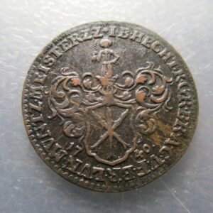 ALEMANIA ZELLERFELD BRUNSWICK JETON RECHENPFENNIG JOHAN BENJAMIN HECHT 1740