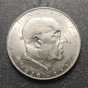 AUSTRIA 2 SHILLING 1932 "400.000" PE 22 SC-