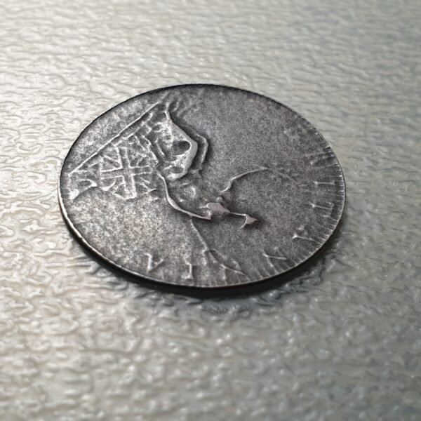 ERROR GRAN BRETAÑA GREAT BRITAIN GEORGE III HALF PENNY 1806 COSPEL MASFINO 2,80g - Imagen 3