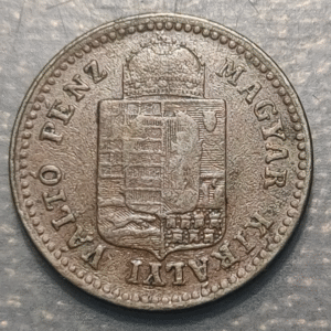 HUNGRIA HUNGARY 1 KREUZER 1882 KB