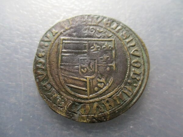 ALEMANIA NUREMBERG JETON VENUS RECHENPFENNIG SCHULTES BORGOÑA FELIPE EL HERMOSO