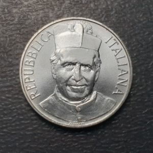 ITALIA REPUBLICA 500 LIRE 1988 DON BOSCO SC UNC CONMEMORATIVA MAS RARA REP ITAL.