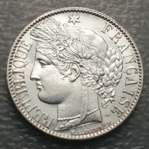 FRANCIA FRANCE REPUBLICA 1 FRANC 1888 A SC UNC