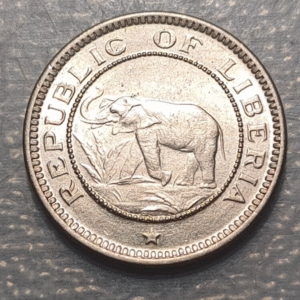 LIBERIA 1/2 CENT 1941 K 10a SC UNC