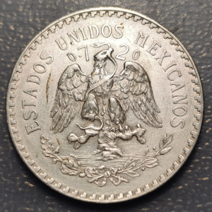 MEXICO 1 PESO 1933 MBC+/EBC