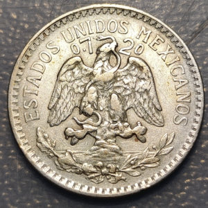 MEXICO 50 CENTAVOS 1937 BC+/MBC-