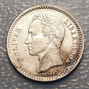 VENEZUELA 50 CENTAVOS 50 CENTIMOS 1946 EBC