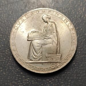 PORTUGAL 20 ESCUDOS 1953 UNC HIGH GRADE