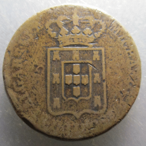 PORTUGAL MIGUEL I PATACO - 40 REIS 1828? FECHA BORROSA
