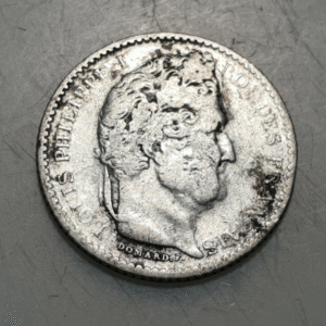 FRANCIA FRANCE LUIS FELIPE I LOUIS PHILIPPE I 25 CENTIMES 1846 A MBC-