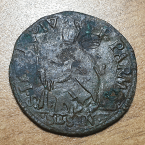 ITALIA PARMA ODOARDO FARNESE SESINO S/F SAN ILARIO CONTRAMARCA CORONA BC+/MBC-