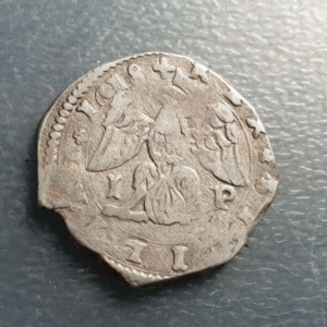 IMPERIO ESPAÑOL SICILIA MESSINA FELIPE III 4 TARI 1618 IP