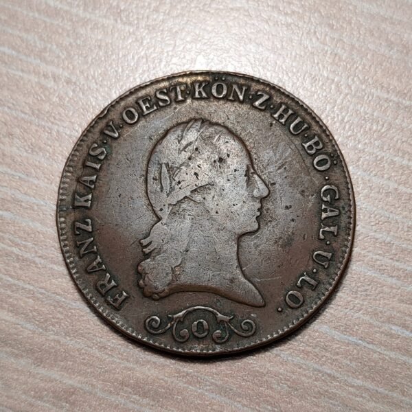 AUSTRIA FRANZ I 3 KREUZER 1812 O MBC-